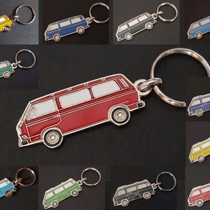 Metal key ring Transporter T3 and Westfalia, Combi