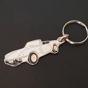 Triumph Spitfire, TR4 and TR5 metal keyring