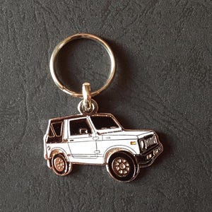 Porte-clés vintage Suzuki danois plastique concessionnaire automobile
