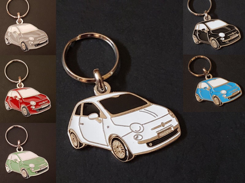 Porte Clés pour fiat 500