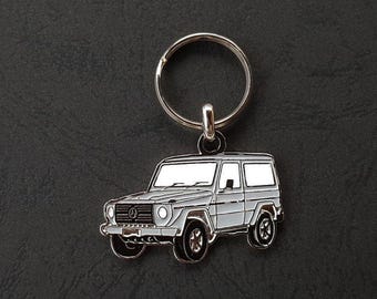 Mercedes G-Class metal keychain, G Class