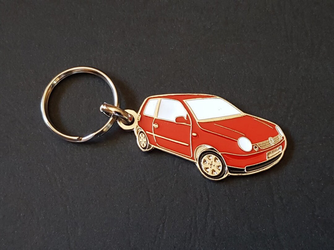 Porte Clé Volkswagen Métal - Rouge