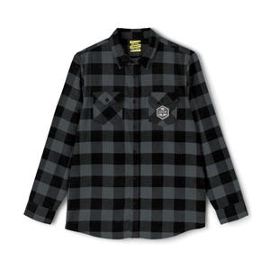Writing community Casual Unisex Flannel Shirt, Cozy Outdoor Wear, Autumn Essential, Stylish Layering Piece, Perfect for Camping and Bonfires