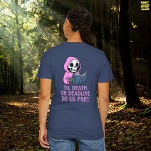 Author and Writer Unisex Garment-Dyed T-shirt, Novelty Tee for Book Lovers, Literature Gifts, Writing Shirt, Literary Apparel, Creative