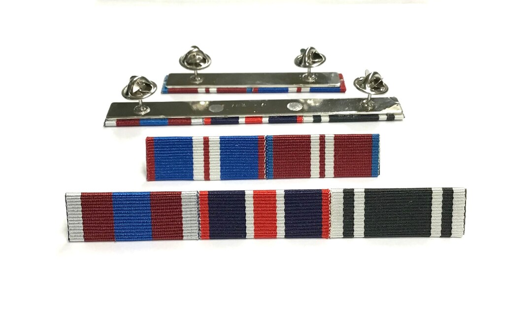 Medal Ribbon Bar Kings Coronation Fire Service LSGC Queens - Foto 3