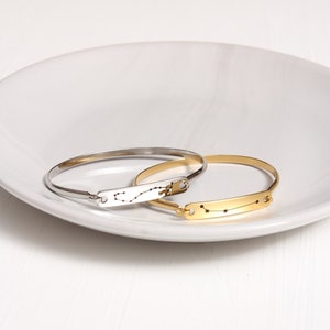 Personalisiertes Sternzeichen Konstellations Armband: Horoskop Geschenk