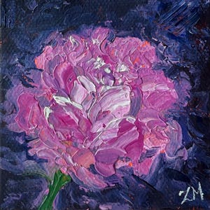 Original floral oil painting