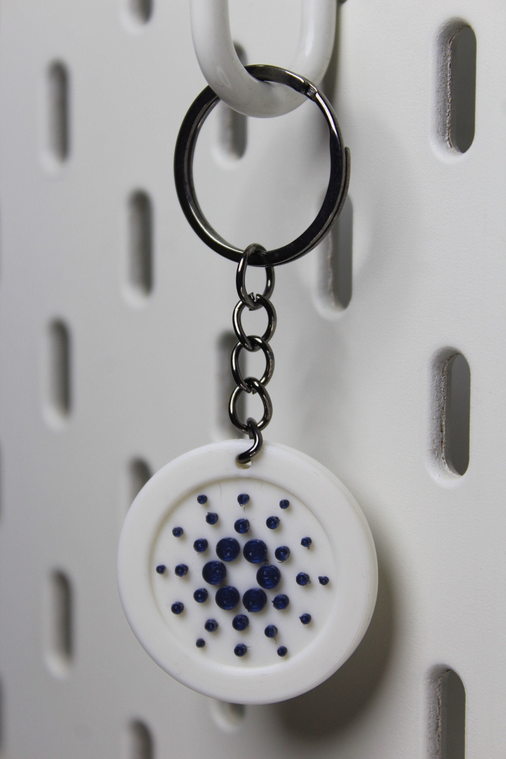 Porte-clés Cardano ADA | Crypto-monnaie | Cadeau crypto 3D| Porte-clés 3D -  Etsy France