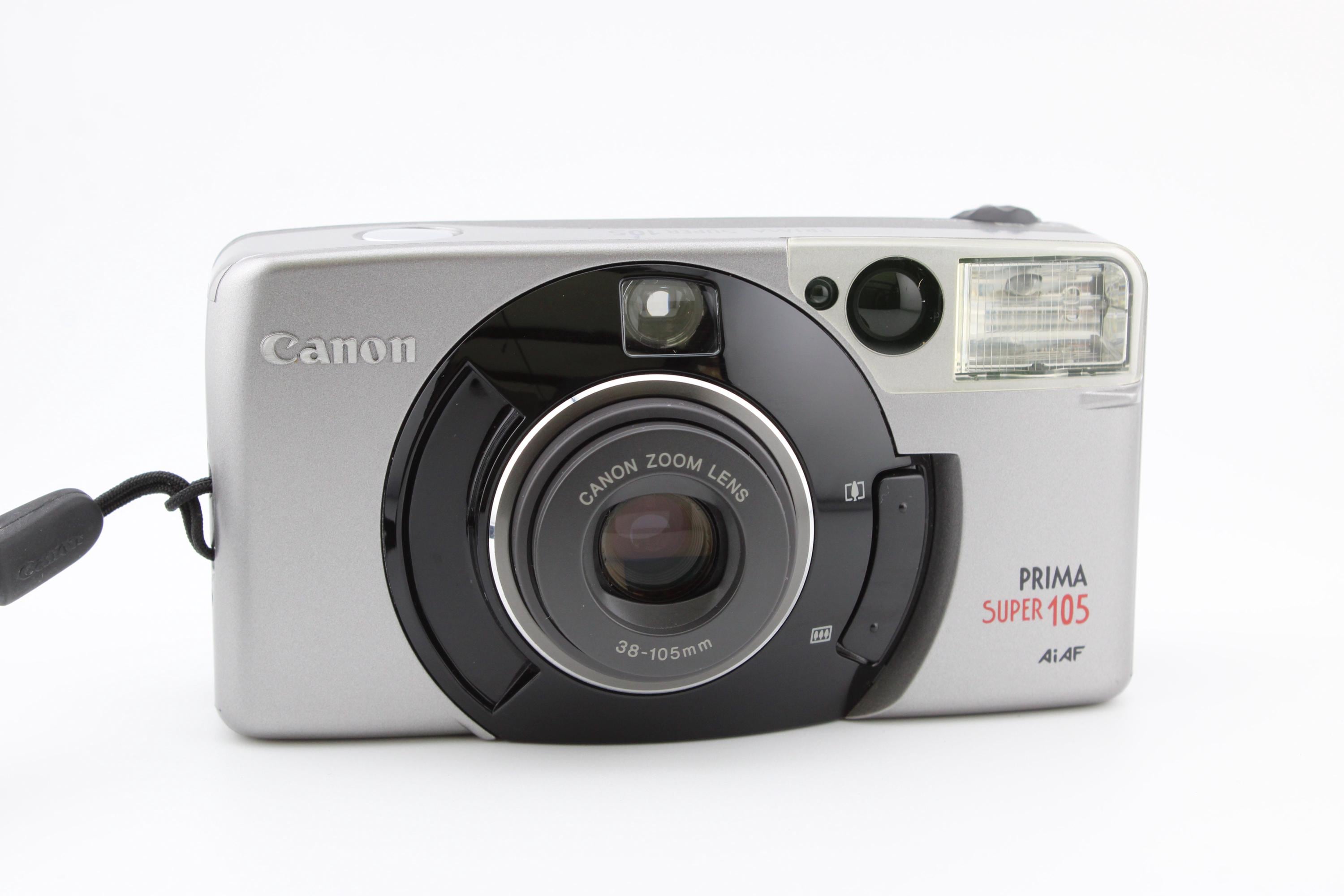 Canon Prima Super 105 Ai Af Point and Shoot 35mm Film Camera