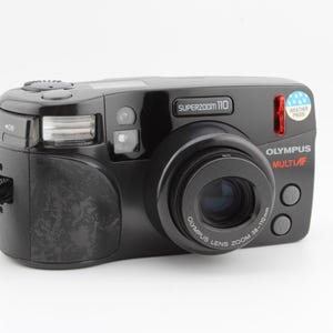 Olympus Superzoom 110 Point and Shoot 35mm Film Camera