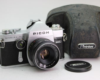 Ricoh Singlex TLS SLR 35mm Film Camera with 55mm f2.8 Rikenon Lens