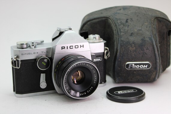 Ricoh Singlex TLS SLR 35mm Film Camera With 55mm F2.8 Rikenon Lens