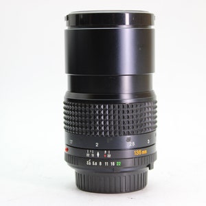 Minolta Tele Rokkor-X 135mm f3.5 Telephoto Portrait Lens for Minolta MD Mount Cameras