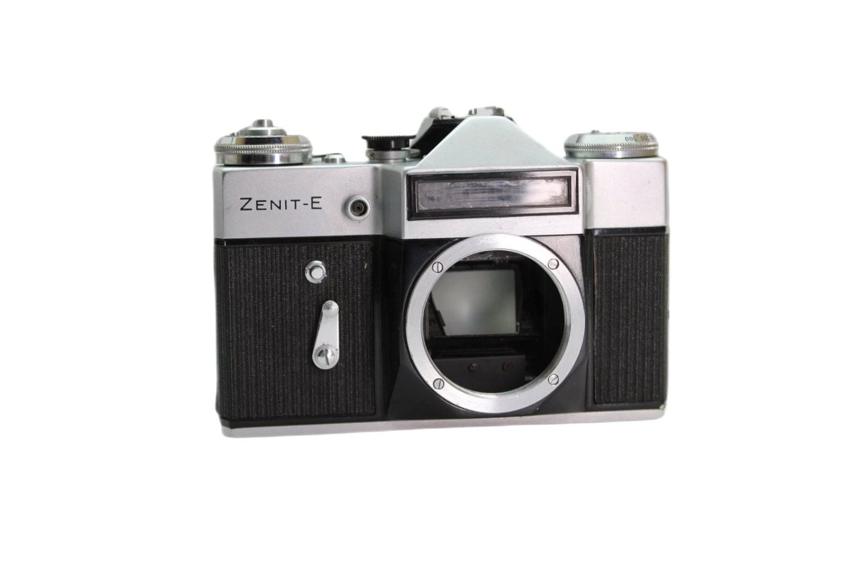 Appareil photo argentique Zenit E Vintage Metal 35mm SLR
