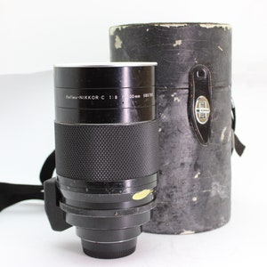 Nikon Reflex-Nikkor-C 500mm f8 Ultra Telephoto Lens for Nikon F Mount Cameras