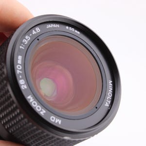 Minolta MD Zoom 28-70mm f3.5-4.8 Kit Zoom Lens image 3