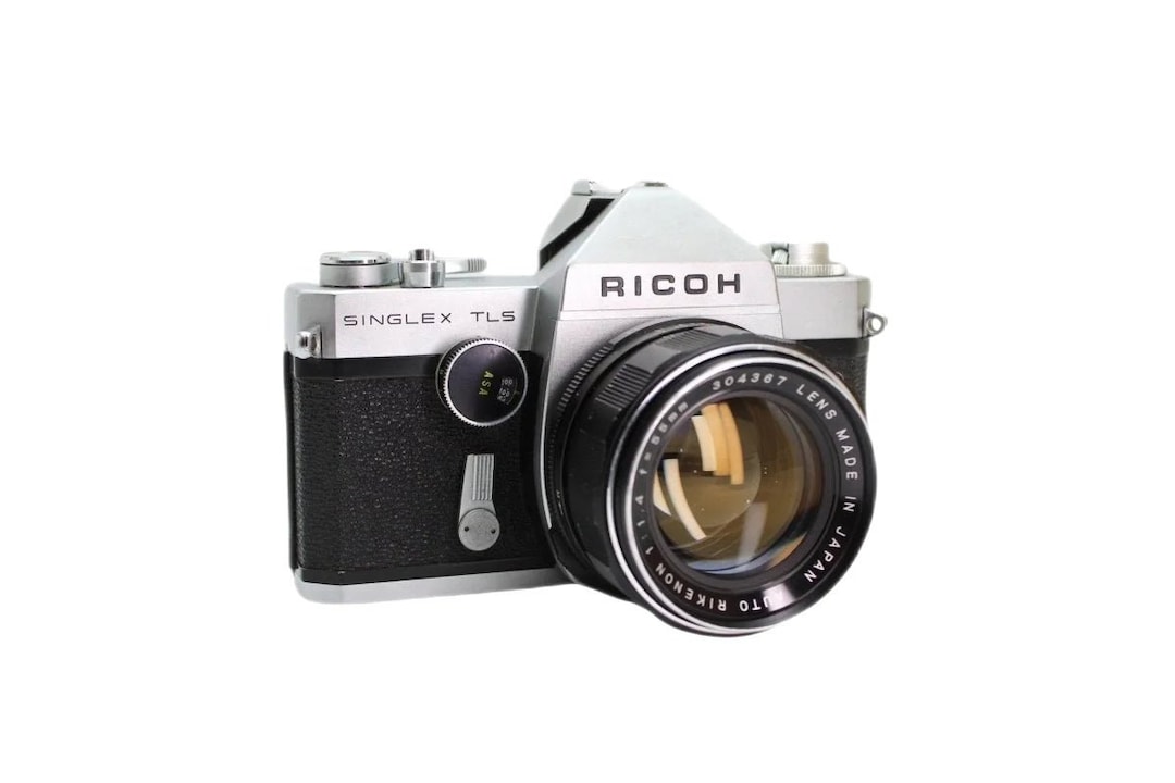 Ricoh Singlex TLS 35mm Film SLR Camera W/ RARE 50mm F/1.4 Ricoh Singlex TLS 35mm Film SLR Camera W/ RARE 50mm F/1.4