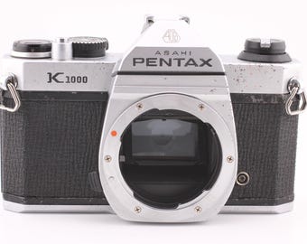 Pentax K1000-spiegelreflexcamera met 35 mm-behuizing