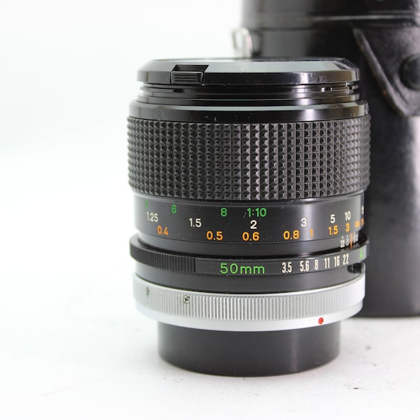 Canon FD 50mm f3.5 S.S.C. Macro Lens for Canon FD Mount Cameras