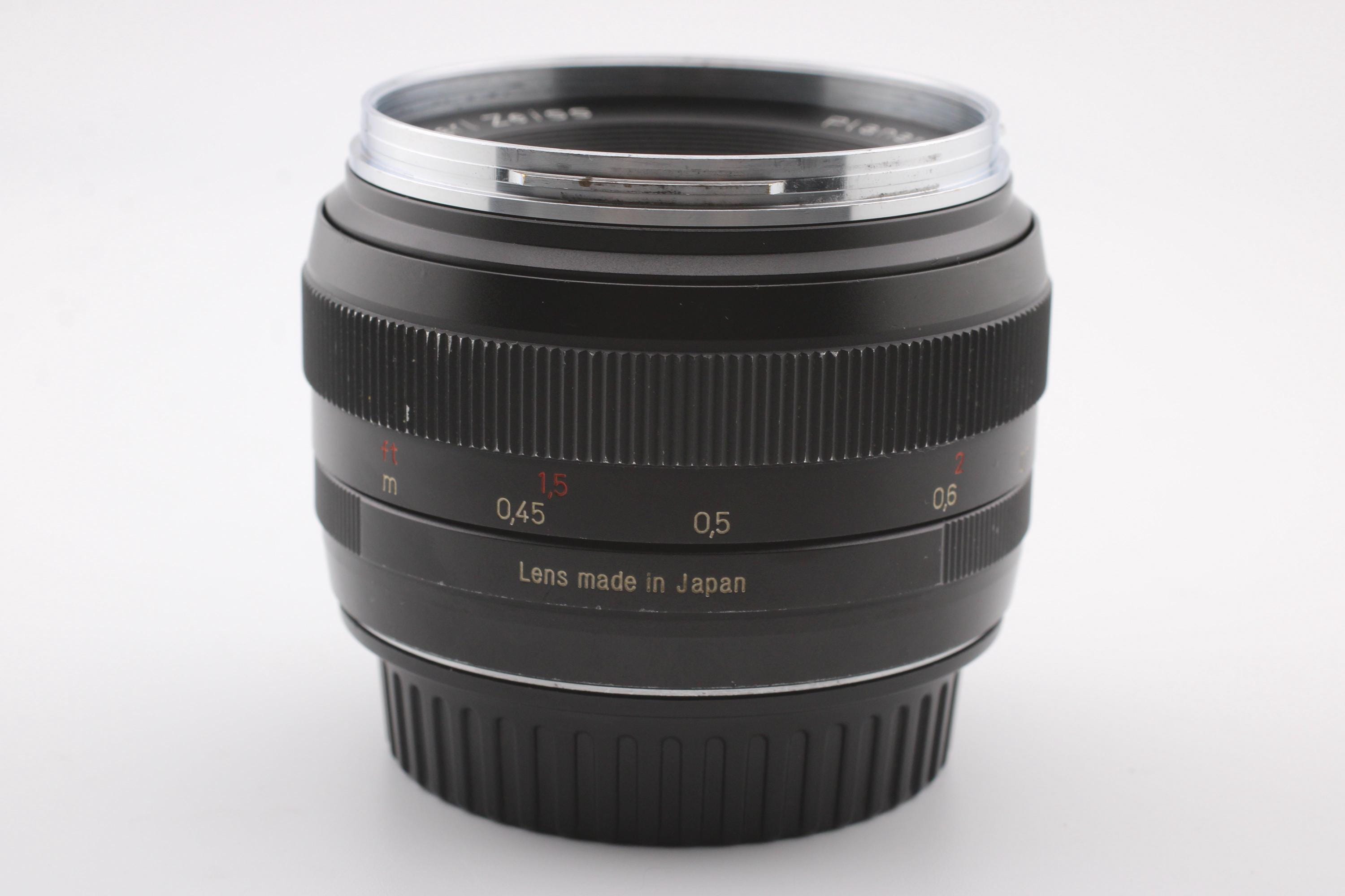 Carl Zeiss Planar 50mm F1.4 ZE T* Canon EF - Etsy Canada