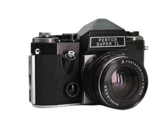 Cámara réflex Pentor Super TL de 35 mm con objetivo de 29 mm f/2.8 - Revisada
