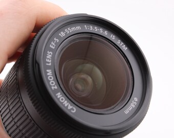 Canon EF-S 18-55mm F3.5-5.6 IS STM - Etsy