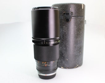 Olympus OM 300mm F4.5 Auto-t F. Zuiko Prime Telephoto Lens for