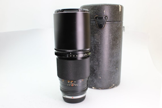 Olympus OM 300mm F4.5 Auto-t F. Zuiko Prime Telephoto Lens for