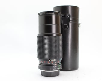 Panagor 80-205mm f4.5 Lens for Minolta MD Mount Cameras