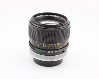 Canon FD 85mm f1.8 S.S.C. Portrait Lens