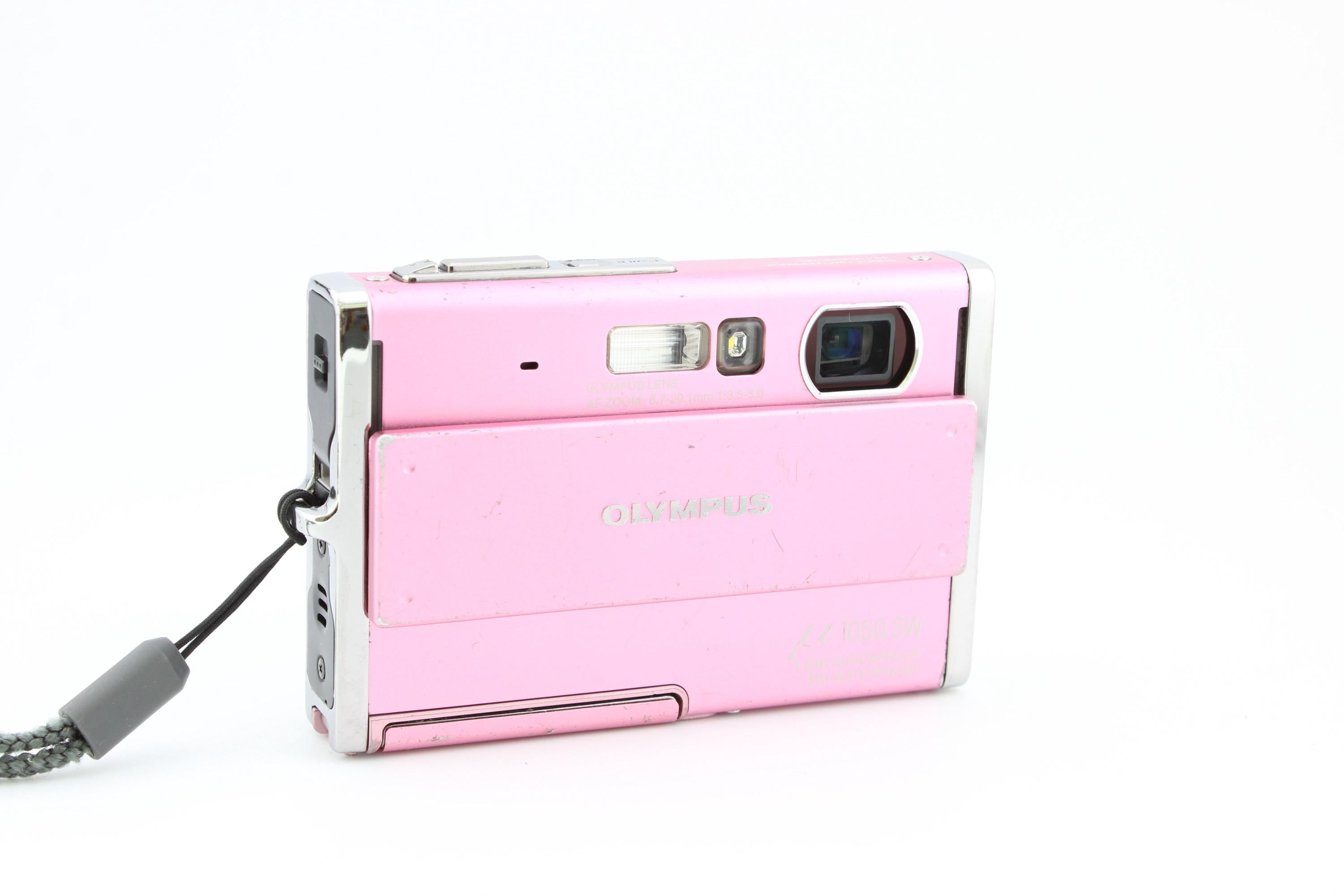 OLYMPUS U 1050SW ピンク OLYMPUS U 1050SW ピンク Near Mint] Olympus mju 1050SW Pink