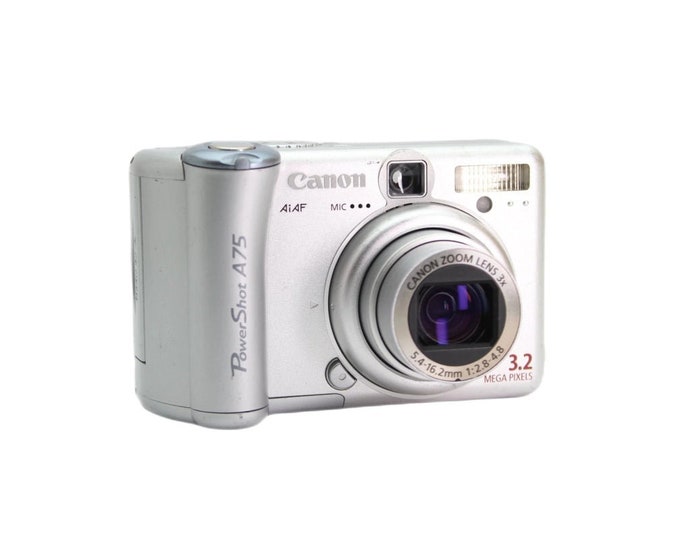 Canon Powershot A75 Compact Digital Camera Etsy