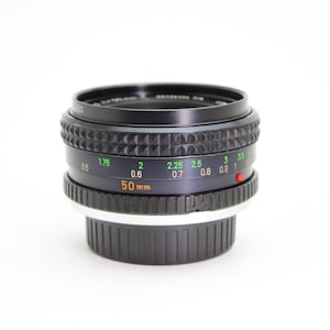 Minolta MC Rokkor-PF 50mm f2 Standard Prime Lens for Minolta MD Mount Cameras