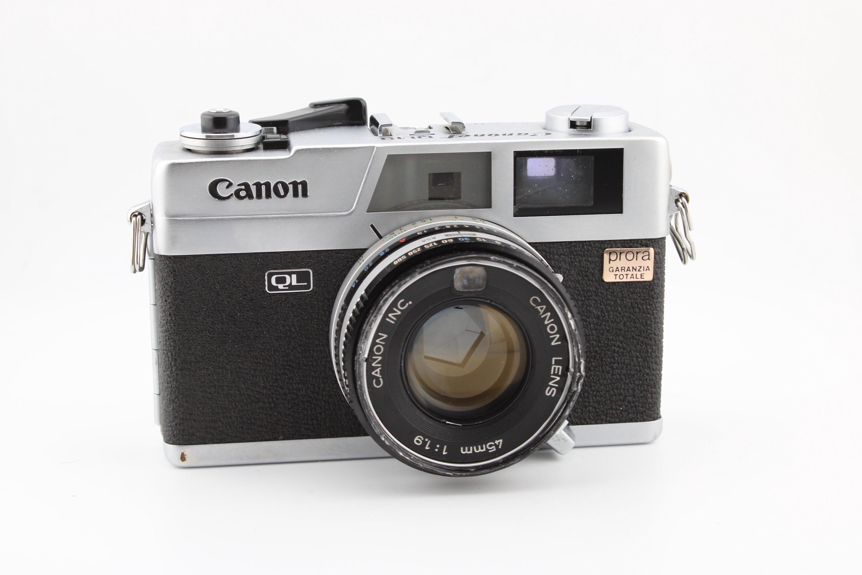 Canon Canonet QL19 完璧なコンディション、オリジナル付属品完備 New