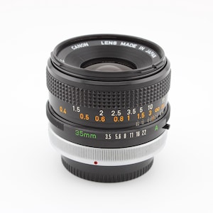 Canon FD 35mm f3.5 S.C. Wide Angle Lens