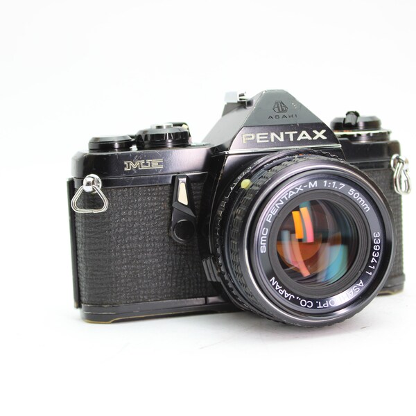 Pentax ME Black 35mm Film Camera with 50mm Lens