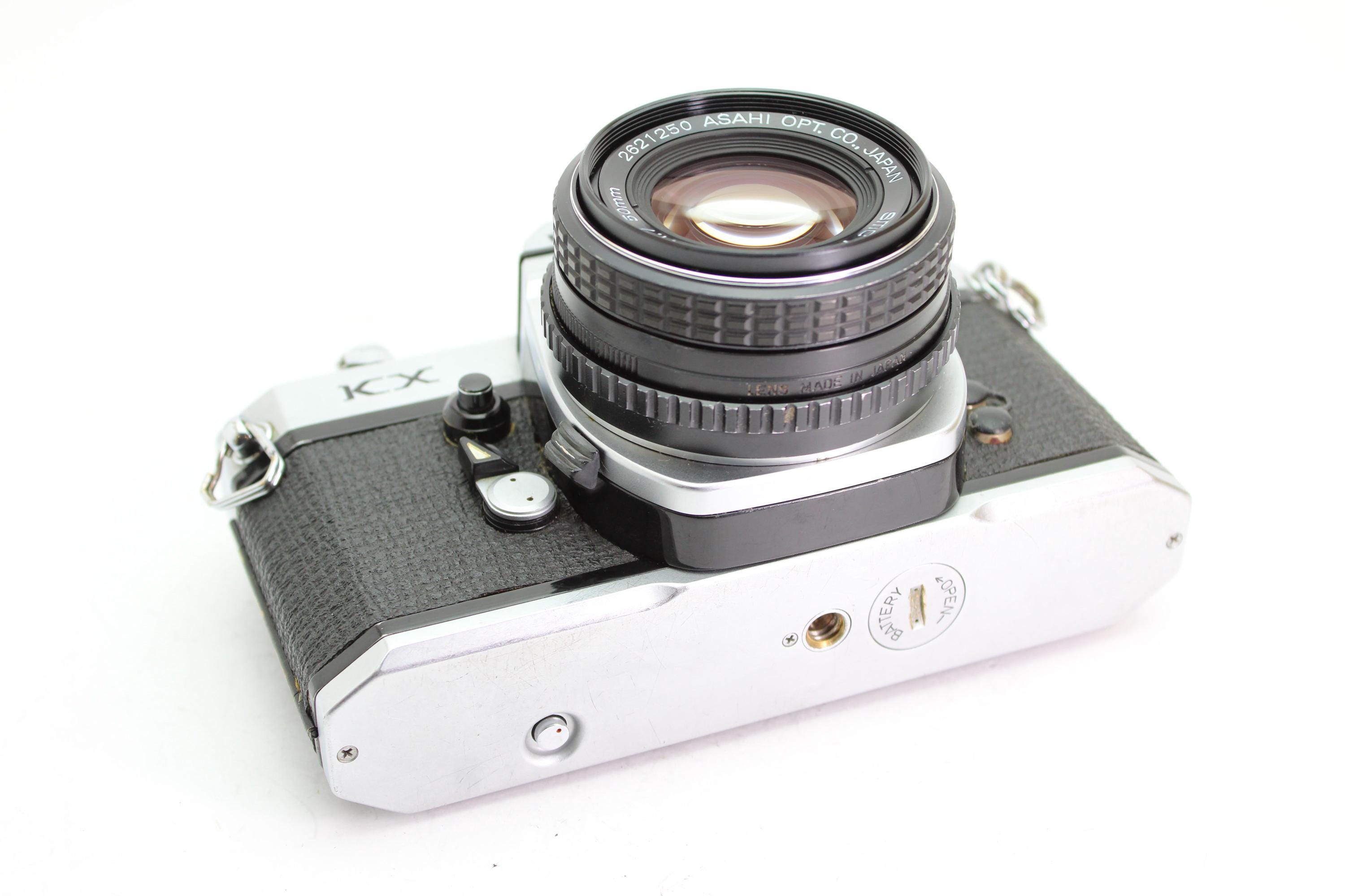 ペンタックスKX一眼レフ35mmフィルムカメラ（ペンタックス50mm f1.7