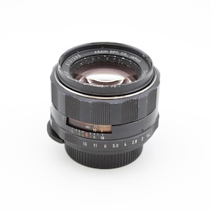 Takumar Super-Multi-Coated 50mm f1.4 Prime Lens for M42 Mount Cameras