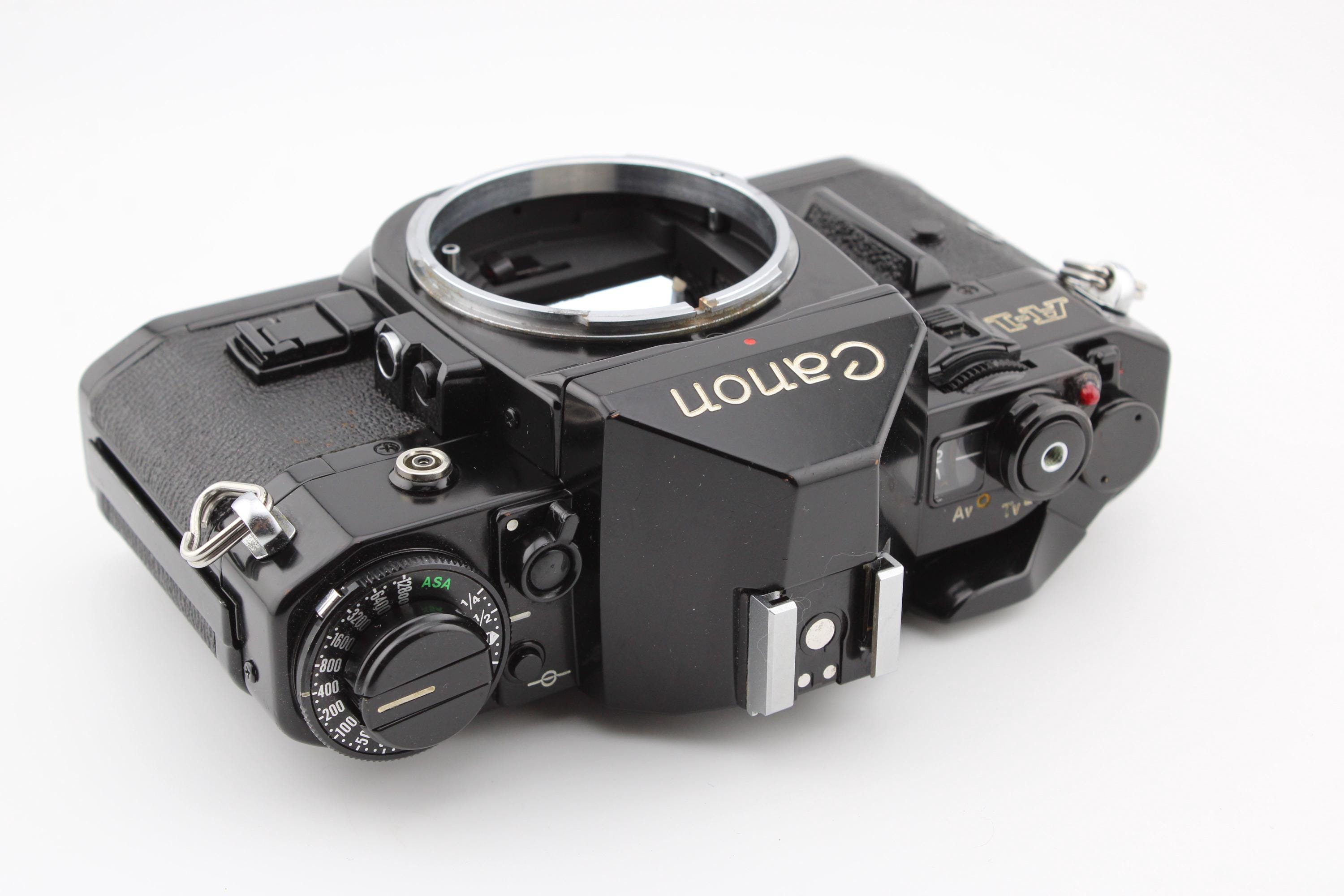 #224★動作品★ CANON A-1 ブラック ボディ USED Canon A1 35mm SLR Manual Focus Camera Body, Black