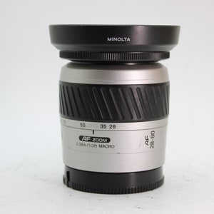 Minolta AF 28-80mm f3.5-5.6 Lens for Minolta AF Mount Cameras