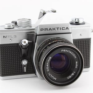 Praktica MTL 3 SLR 35mm Film Camera with 50mm f1.8 Lens