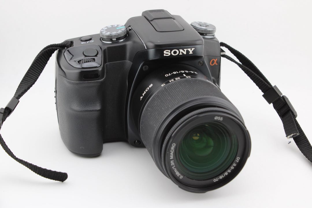 Sony DSLR-A100 DSLR With 18-70mm F3.5-5.6 Lens - Etsy Israel