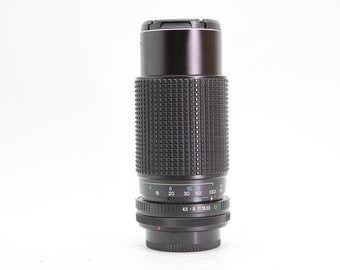 Lente Tokina 80-200 mm f4.5 para câmeras com montagem Canon FD - Canon FD