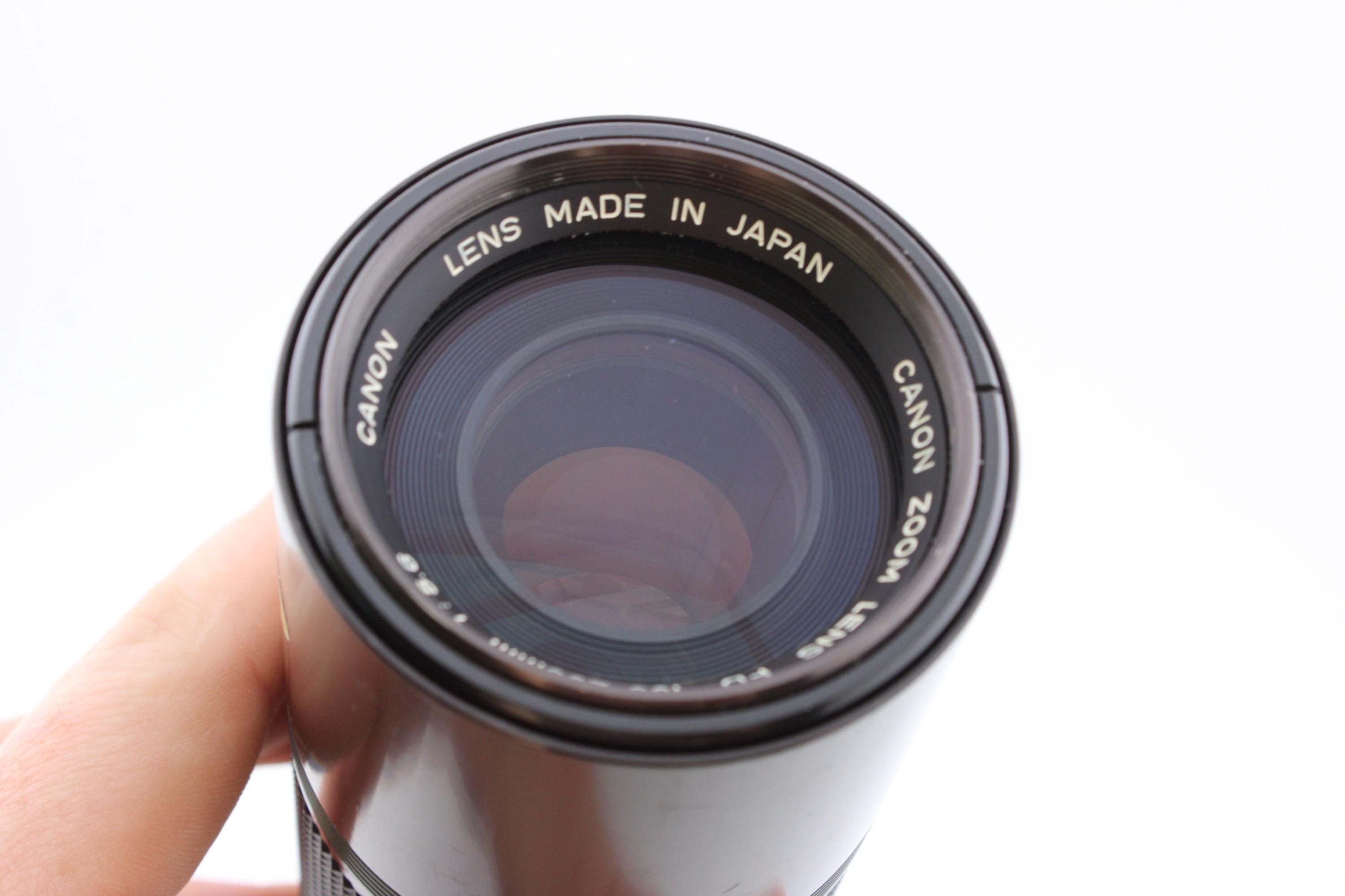 Canon FD 100-200mm f/5.6 S.C. Lens + Case Guaranteed Item