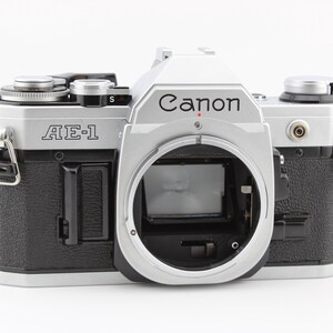 Canon AE-1 SLR 35mm Film Camera Chrome Body - Etsy