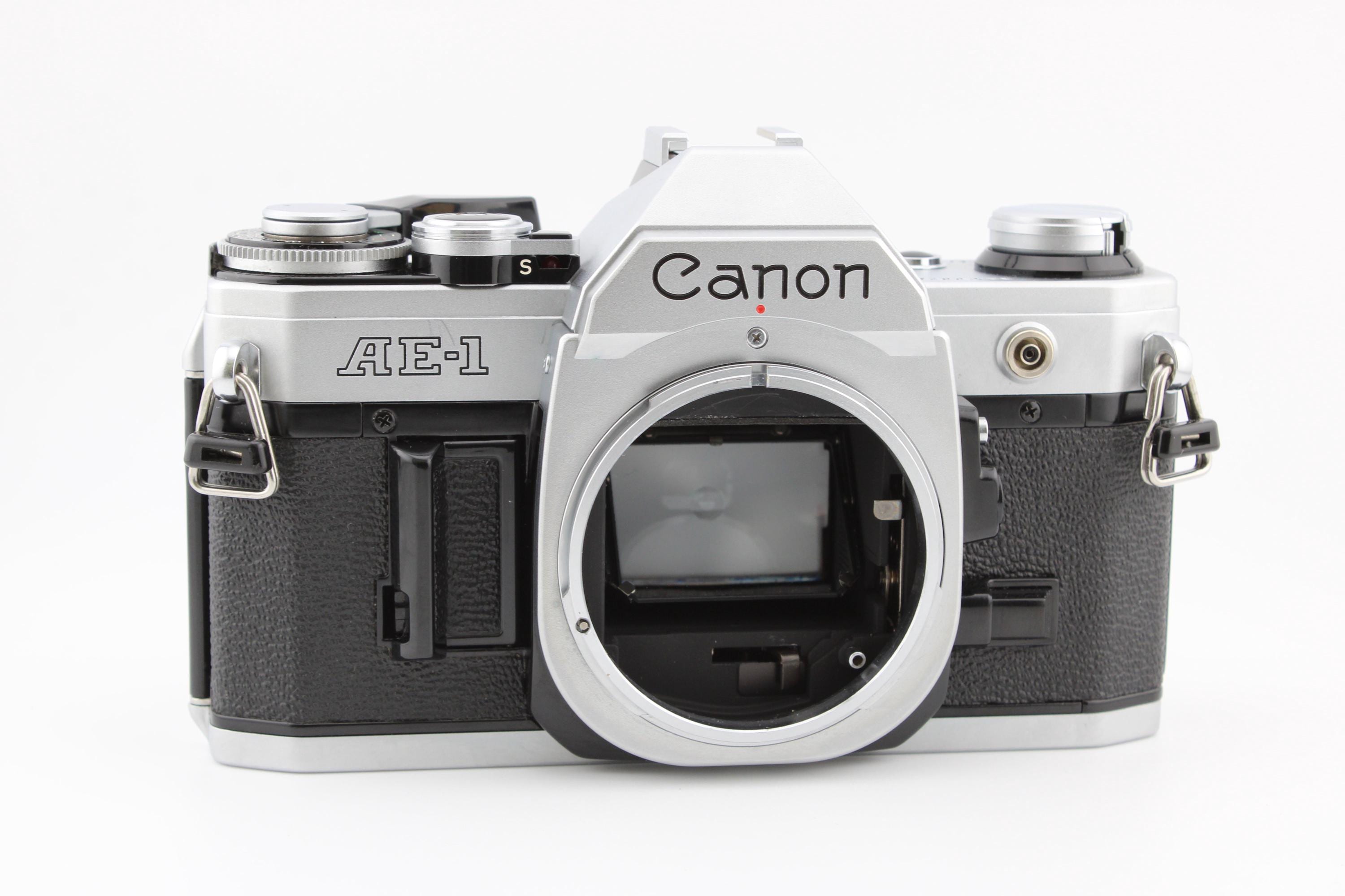 Canon AE-1 SLR 35mm Film Camera Chrome Body - Etsy