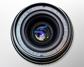 Praktica 28mm f/2.8 Wide Angle Lens for Praktica PB-Mount Camera's