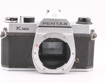 Pentax K1000-spiegelreflexcamera met 35 mm-behuizing