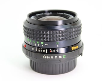 ミノルタ MD 1:2.8 28mm 広角レンズ ミノルタ MDマウント 良好な状態