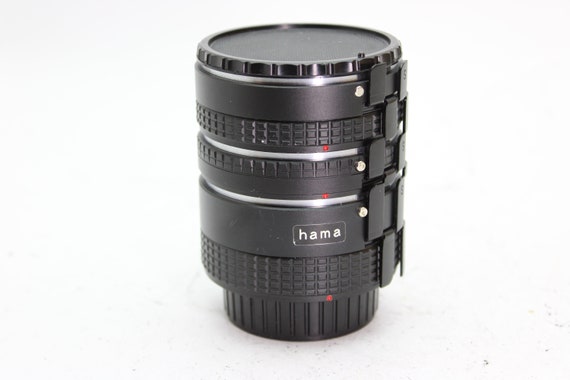 Hama Extension Tubes 13mm 21mm 31mm for Minolta MD Lenses